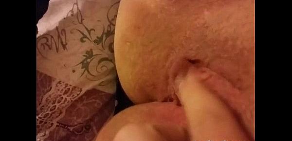  I banged my sweet pussy with a dildo